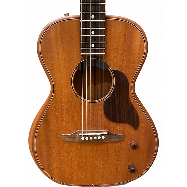 Used Fender Highway Dreadnought Mahogany Acoustic Electric Guitar