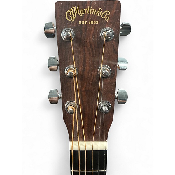 Used Martin DX2E Natural Acoustic Guitar