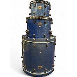 Used ddrum 3 Piece Dominion Maple Metallic Blue Drum Kit
