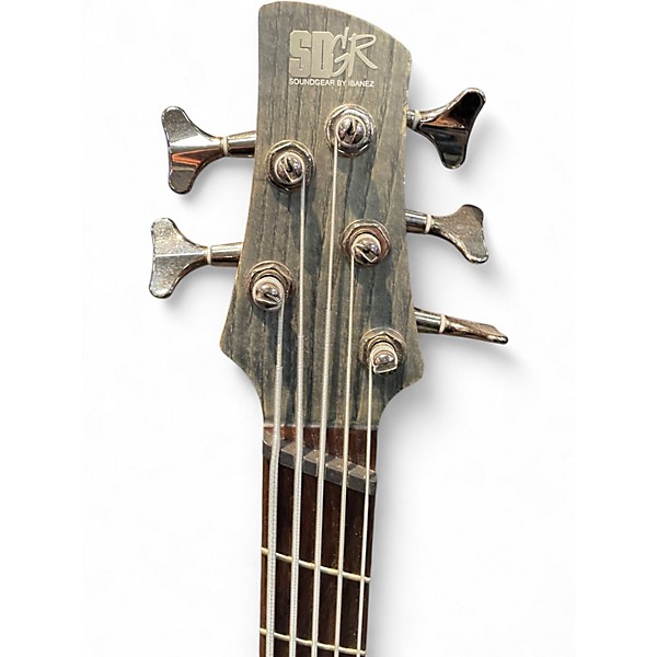 Used Ibanez SRMS805 DEEP TWILIGHT Electric Bass Guitar