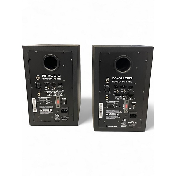 Used M-Audio BX5 Graphite Pair Powered Monitor
