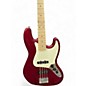 Used Squier Affinity Jazz Bass Candy Apple Red Electric Bass Guitar
