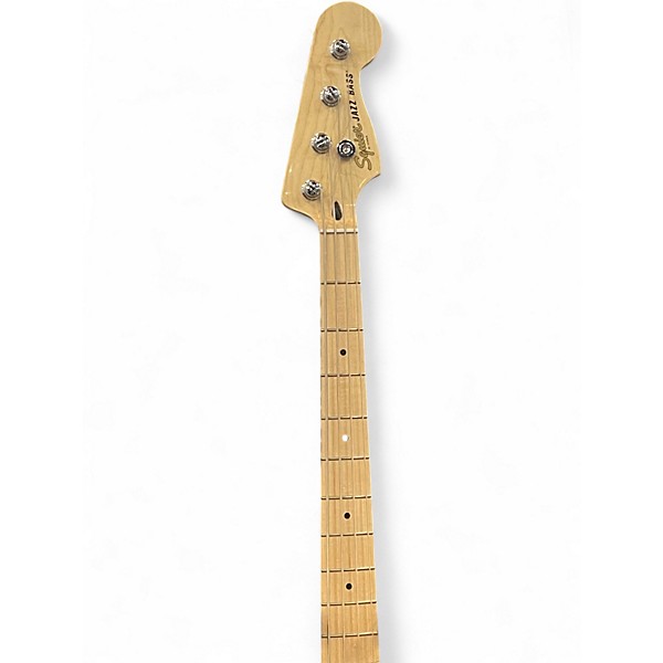 Used Squier Affinity Jazz Bass Candy Apple Red Electric Bass Guitar