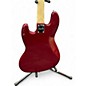 Used Squier Affinity Jazz Bass Candy Apple Red Electric Bass Guitar