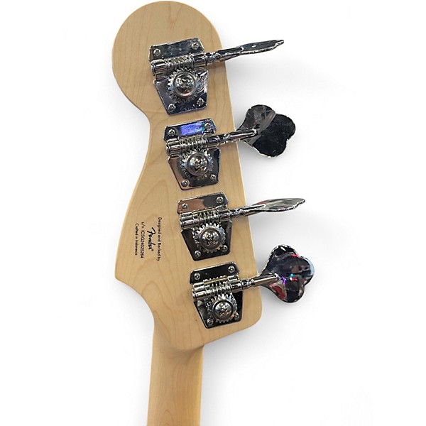 Used Squier Affinity Jazz Bass Candy Apple Red Electric Bass Guitar