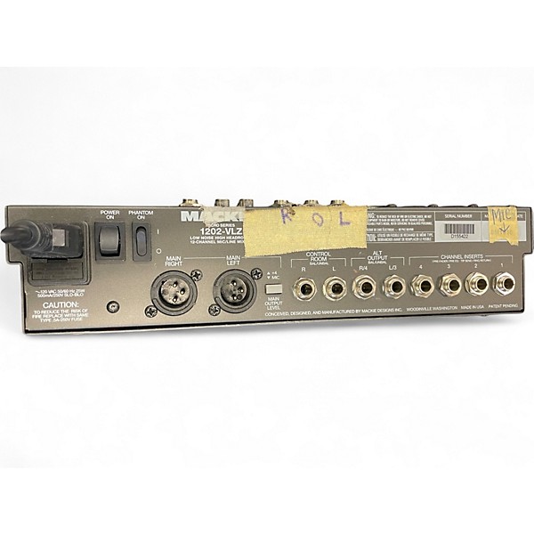 Used Mackie 1202VLZ Unpowered Mixer