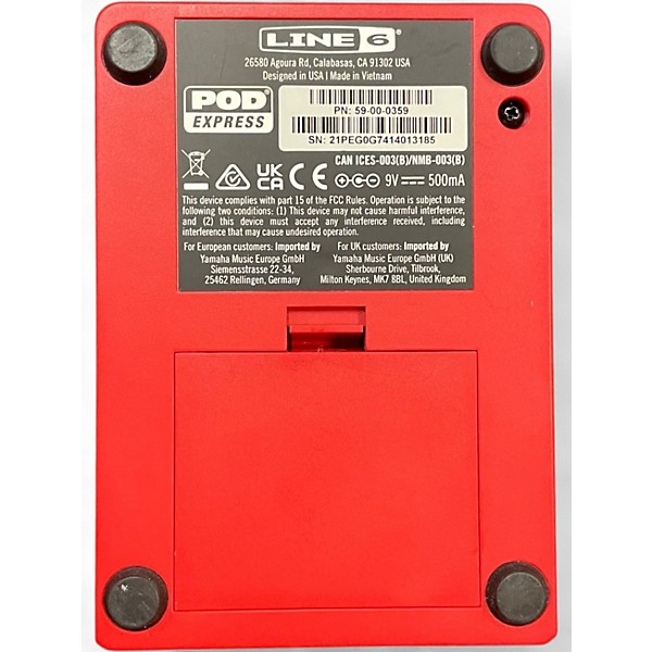 Used Line 6 POD EXPRESS Effect Processor