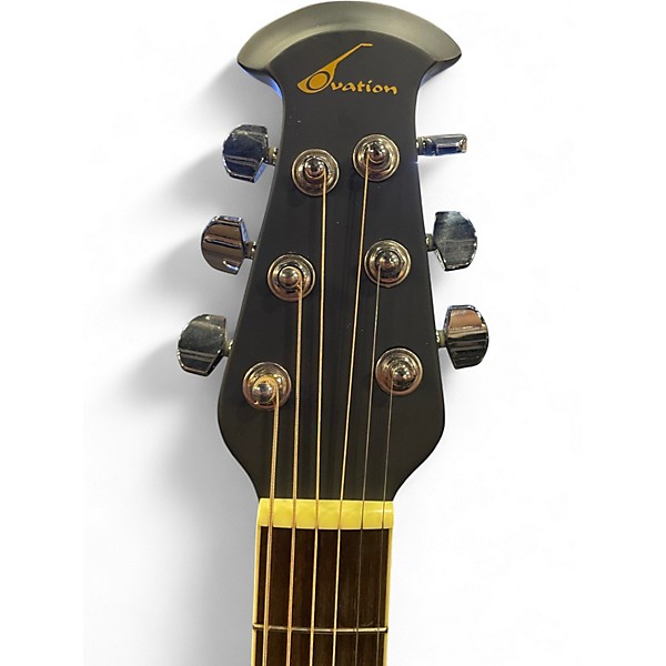 Used Ovation CC057 Celebrity Black Acoustic Electric Guitar
