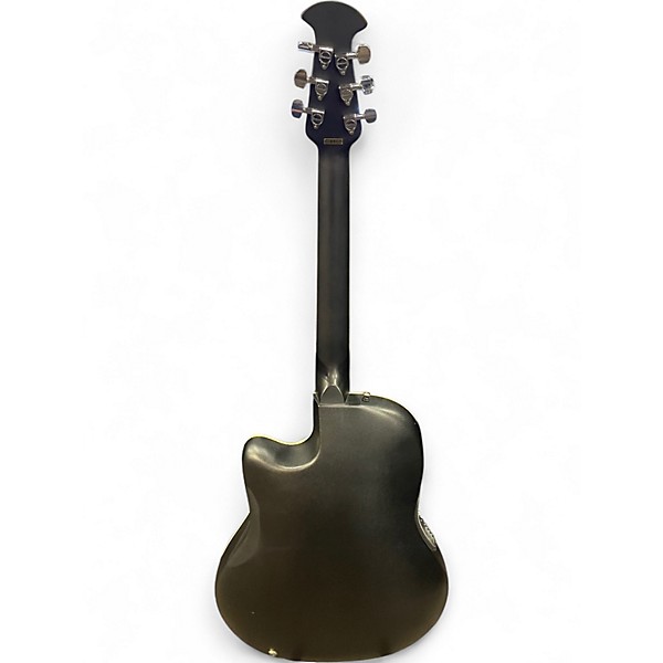 Used Ovation CC057 Celebrity Black Acoustic Electric Guitar