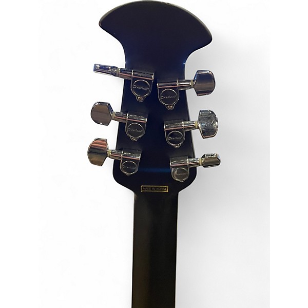 Used Ovation CC057 Celebrity Black Acoustic Electric Guitar