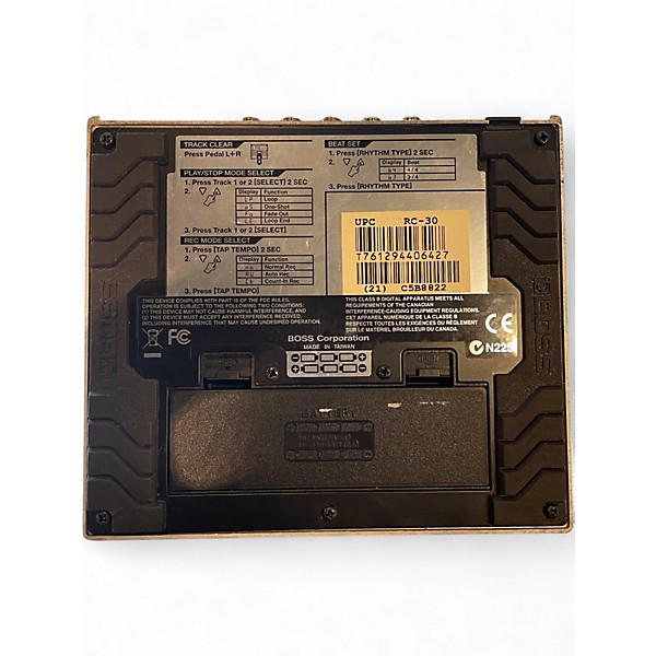 Used BOSS RC30 Loop Station Twin Pedal