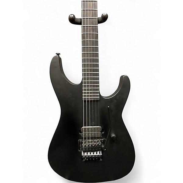 Used ESP LTD M-BLACK METAL Satin Black Solid Body Electric Guitar