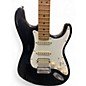 Used Fender PLAYER II STRATOCASTER HSS Black and White Solid Body Electric Guitar