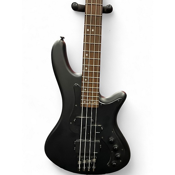 Used Schecter Guitar Research Stealth-4 Black Electric Bass Guitar