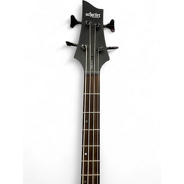 Used Schecter Guitar Research Stealth-4 Black Electric Bass Guitar