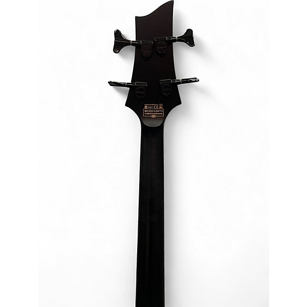 Used Schecter Guitar Research Stealth-4 Black Electric Bass Guitar