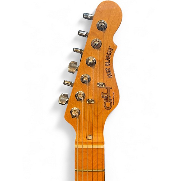 Used G&L ASAT Classic USA Honey Burst Solid Body Electric Guitar