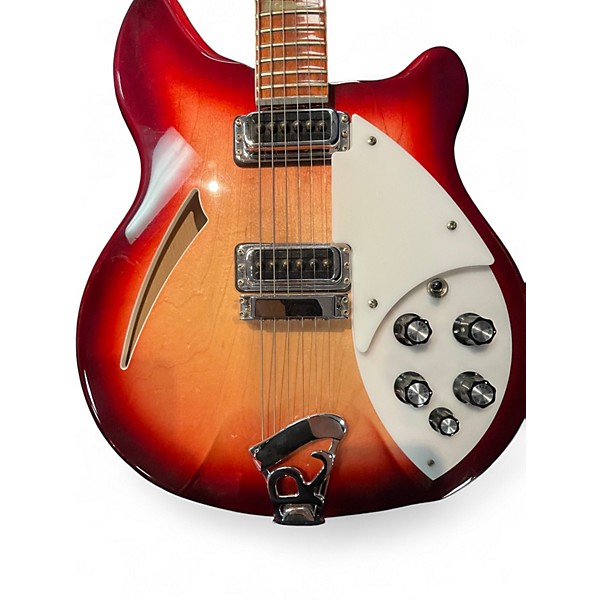 Vintage 1998 Rickenbacker 360 Fireglo Hollow Body Electric Guitar