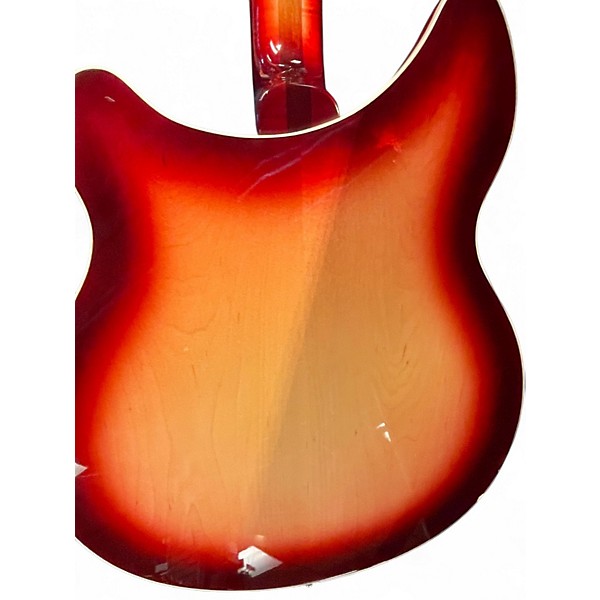 Vintage 1998 Rickenbacker 360 Fireglo Hollow Body Electric Guitar