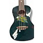 Used Luna Owl Quilt Top Concert transparent Green Ukulele