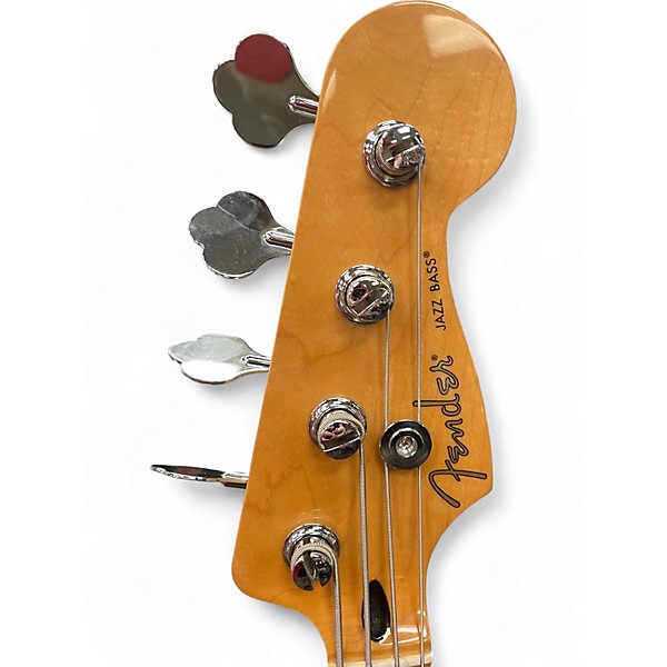 Used 2020 Fender Player Jazz Bass 3 Tone Sunburst Electric Bass Guitar