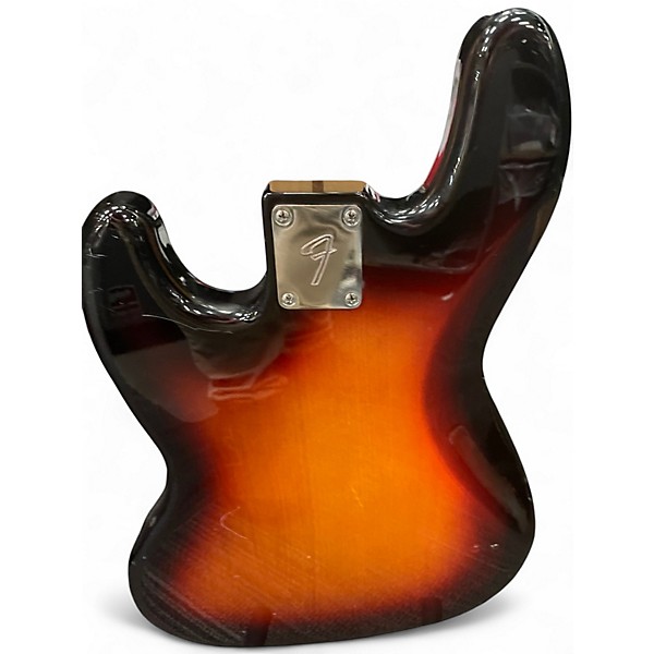 Used 2020 Fender Player Jazz Bass 3 Tone Sunburst Electric Bass Guitar