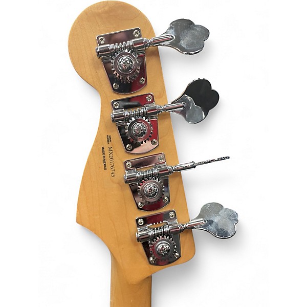 Used 2020 Fender Player Jazz Bass 3 Tone Sunburst Electric Bass Guitar