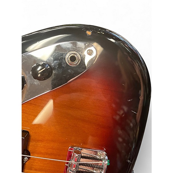 Used 2020 Fender Player Jazz Bass 3 Tone Sunburst Electric Bass Guitar