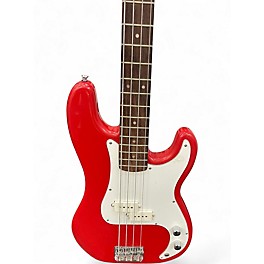 Used Lotus P Style Red Electric Bass Guitar