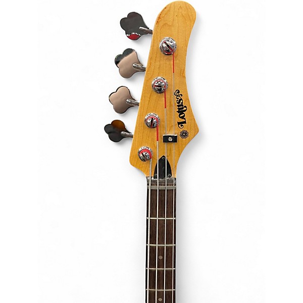 Used Lotus P Style Red Electric Bass Guitar