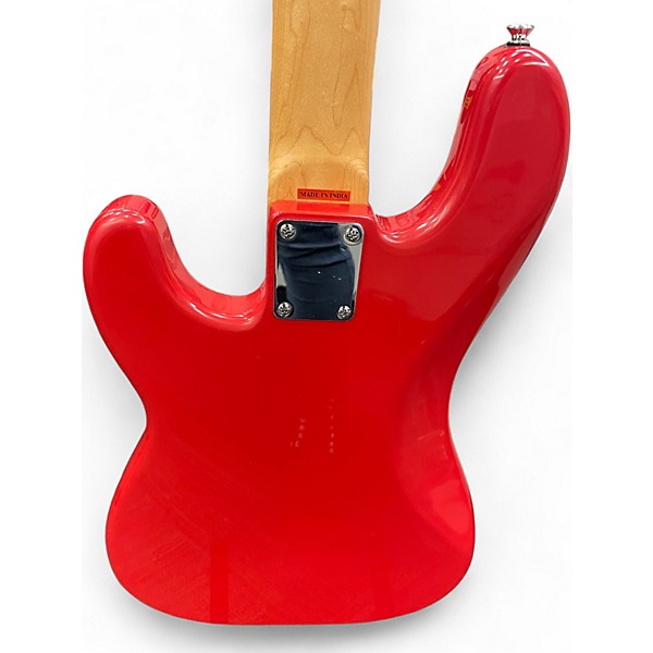 Used Lotus P Style Red Electric Bass Guitar