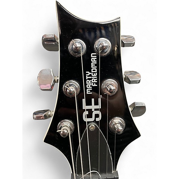 Used PRS SE MARTY FRIEDMAN Black Solid Body Electric Guitar