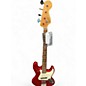 Used Squier Affinity Jazz Bass Dakota Red Electric Bass Guitar