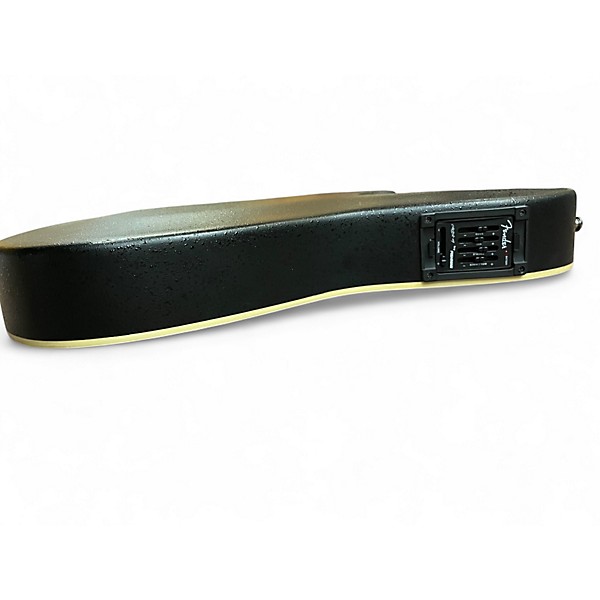 Used Fender Standard Stratacoustic Black and White Acoustic Electric Guitar