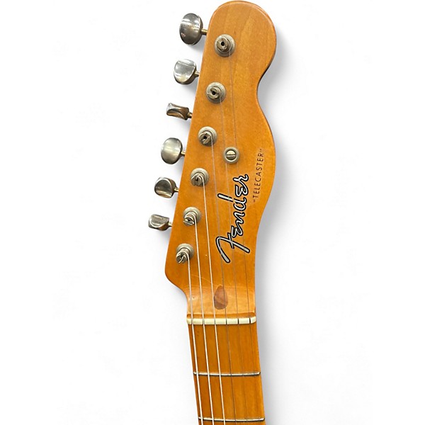 Used Fender AMERICAN VINTAGE 52 REISSUE TELECASTER Butterscotch Solid Body Electric Guitar