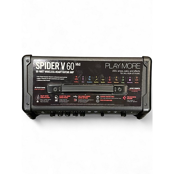 Used Line 6 SPIDER V 60 MKII Guitar Combo Amp
