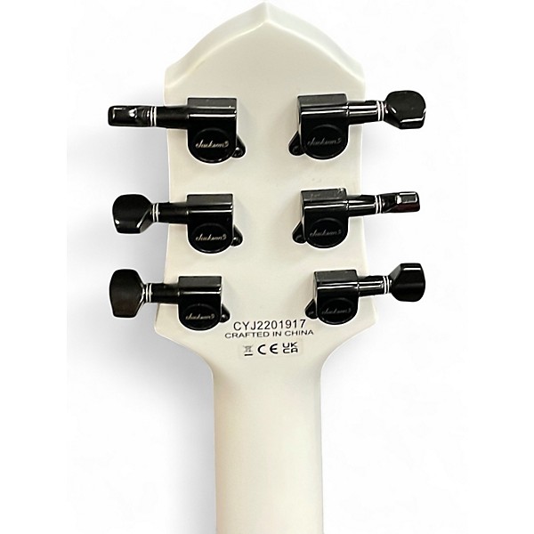 Used Jackson Mark Morton Dominion White Solid Body Electric Guitar