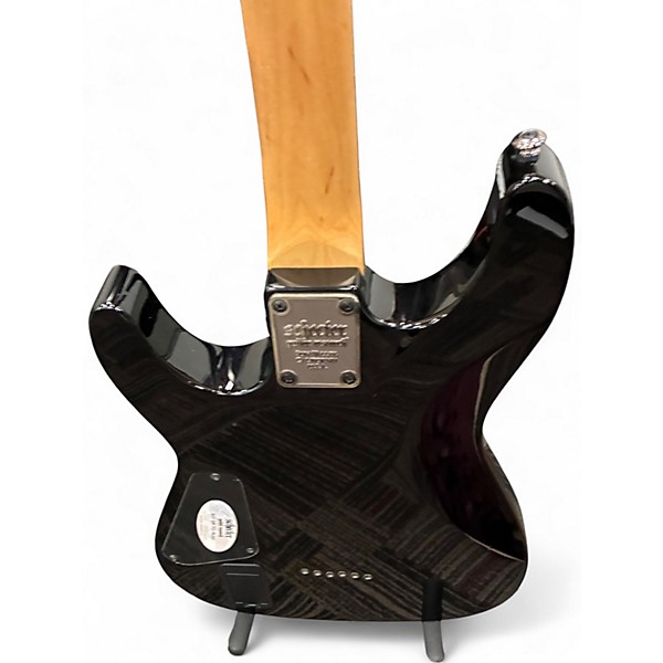 Used Schecter Guitar Research Demon 6 Red Solid Body Electric Guitar