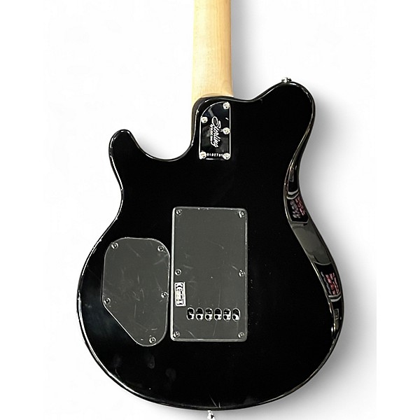 Used Sterling by Music Man Sub AX3 Axis Trans Gold Solid Body Electric Guitar