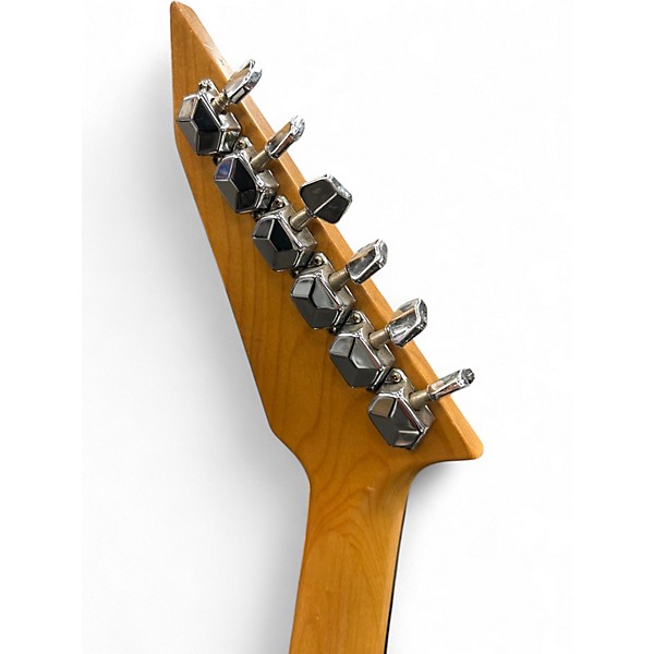 Used Madeira (by Guild) Mad Axe Black Solid Body Electric Guitar