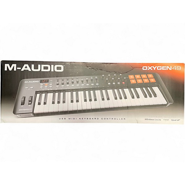 Used M-Audio Oxygen 49 Key MIDI Controller