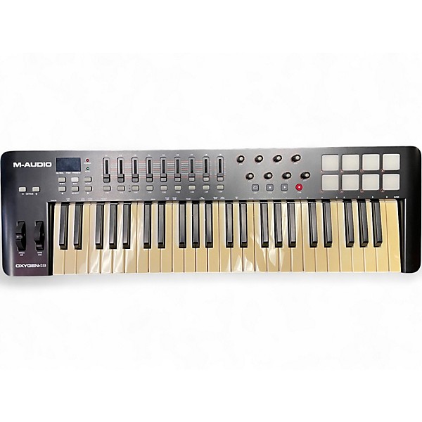 Used M-Audio Oxygen 49 Key MIDI Controller