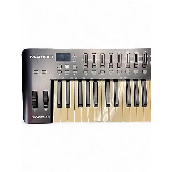 Used M-Audio Oxygen 49 Key MIDI Controller