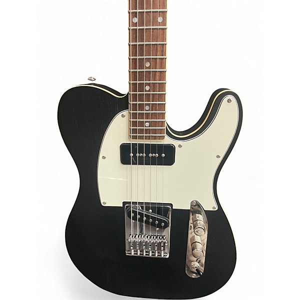 Used Schecter Guitar Research pt special Black Solid Body Electric Guitar