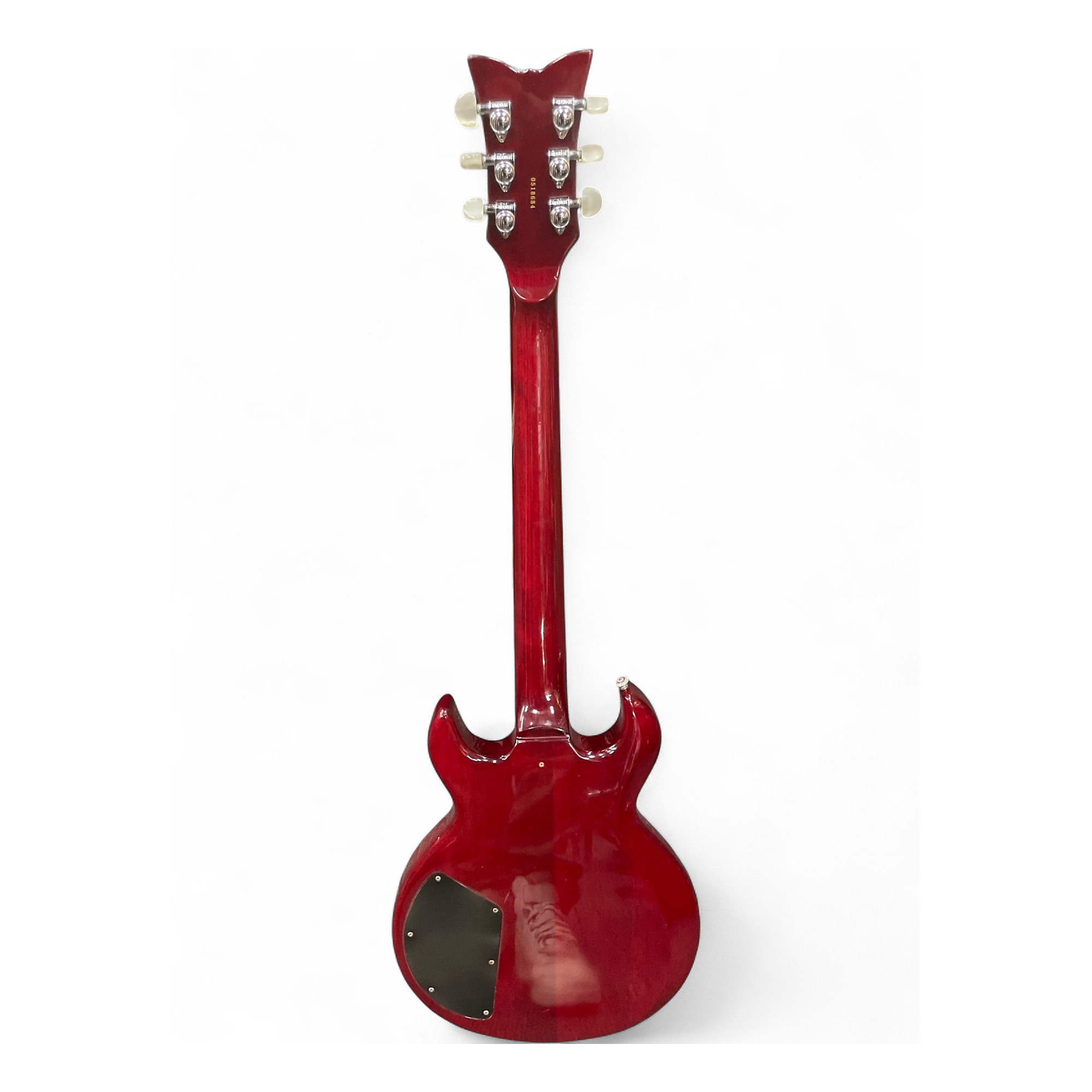 Used Schecter Guitar Research S1 DIAMOND SERIES CHERRY Solid Body
