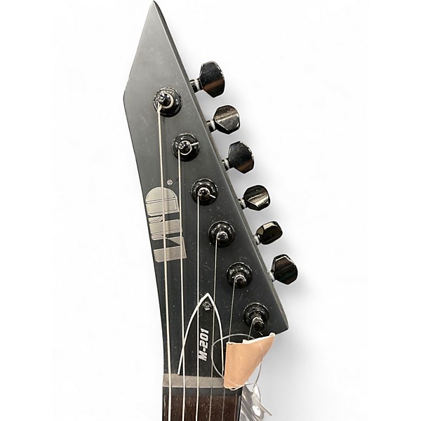 Used ESP LTD M201 Satin Black Solid Body Electric Guitar