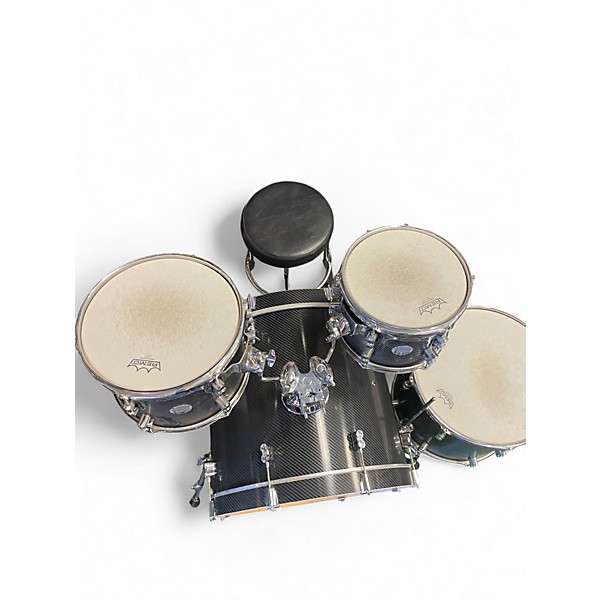 Used PDP by DW 6 Piece Concept Series CARBON FIBER Drum Kit
