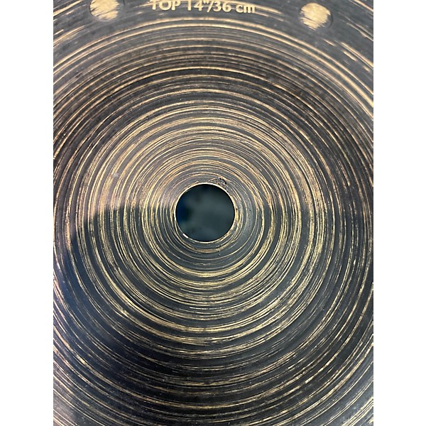 Used Zildjian 14in S DARK HI HAT TOP 14 Cymbal