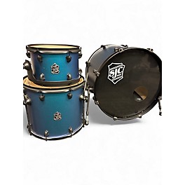 Used SJC Drums 3 Piece PATHFINDER Moon Blue Drum Kit