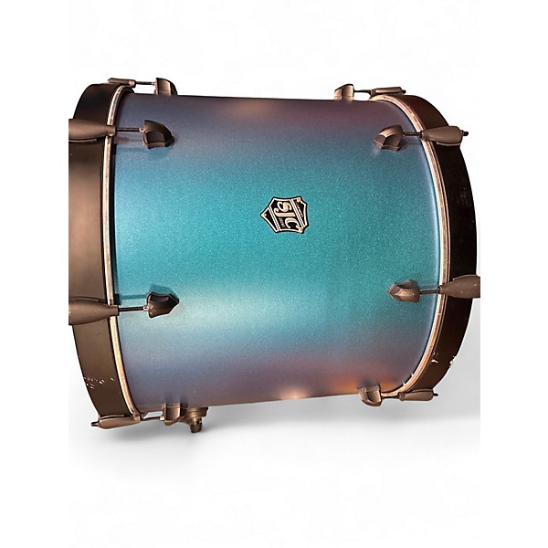 Used SJC Drums 3 Piece PATHFINDER Moon Blue Drum Kit